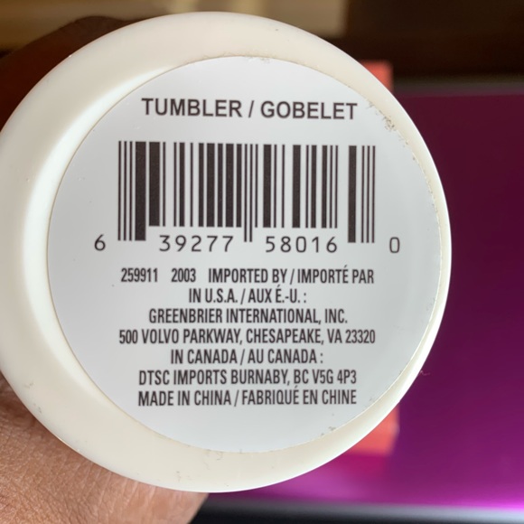 PERK UP! COFFEE OR TEA OR BEVERAGE REUSABLE TUMBLER SET OF 2 - Picture 4 of 4